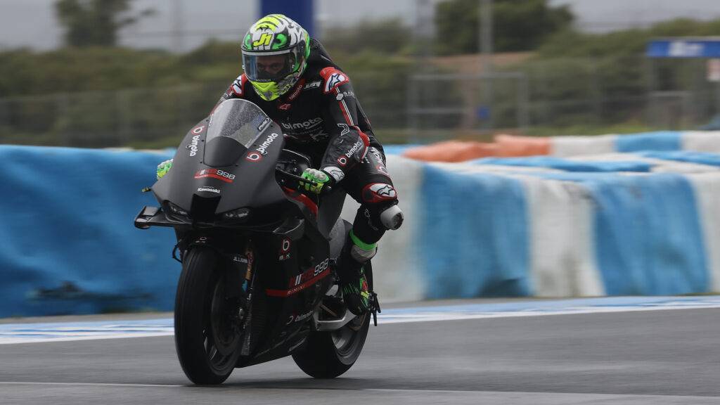 I test del WorldSBK, Bassani è contento della Bimota, ma ancora manca qualcosa: le dichiarazioni