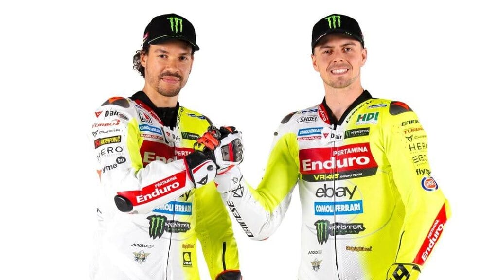 Tolti i veli alle VR46: alla scoperta della moto di Di Giannantonio e Morbidelli