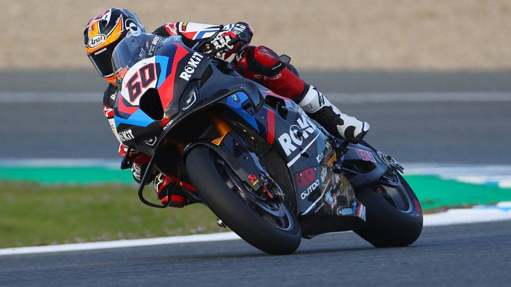 SBK test a Jerez