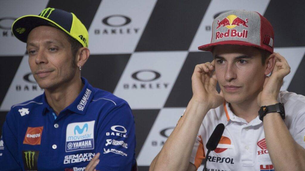 Bagnaia e Marquez? Sentite cosa dice Valentino Rossi: “Non deve cadere nelle trappole.”