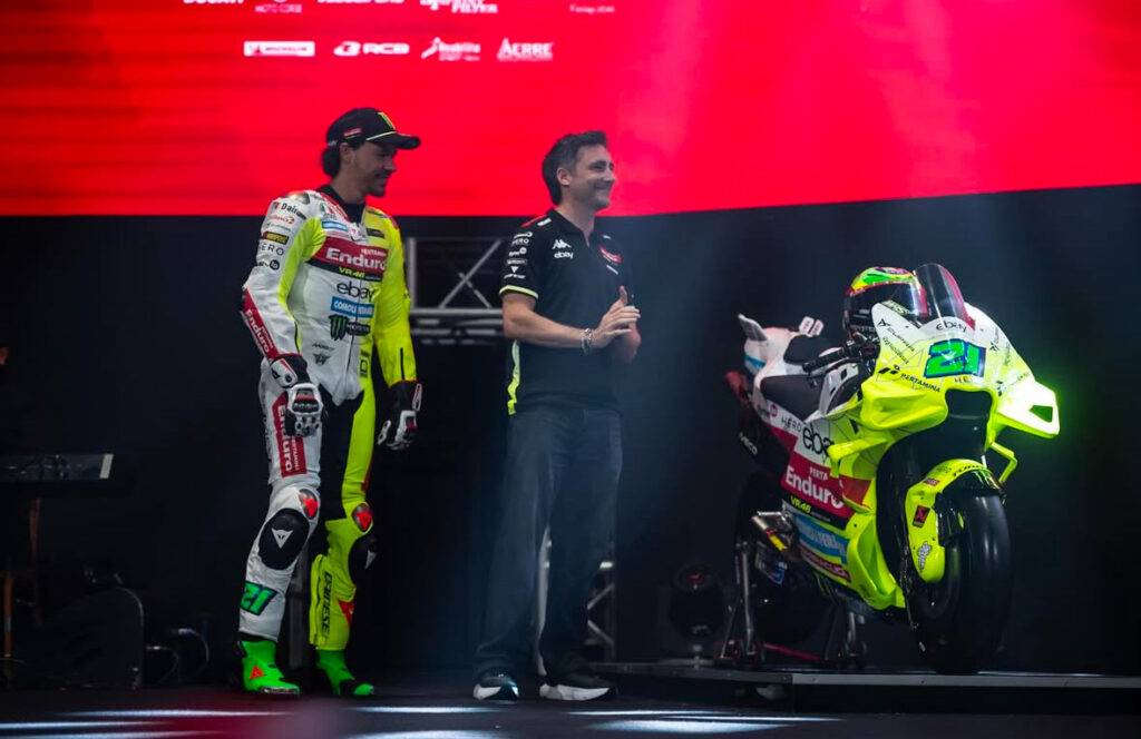 Morbidelli in vista della stagione 2025: “Sono molto contento, la moto che guido è perfetta”.