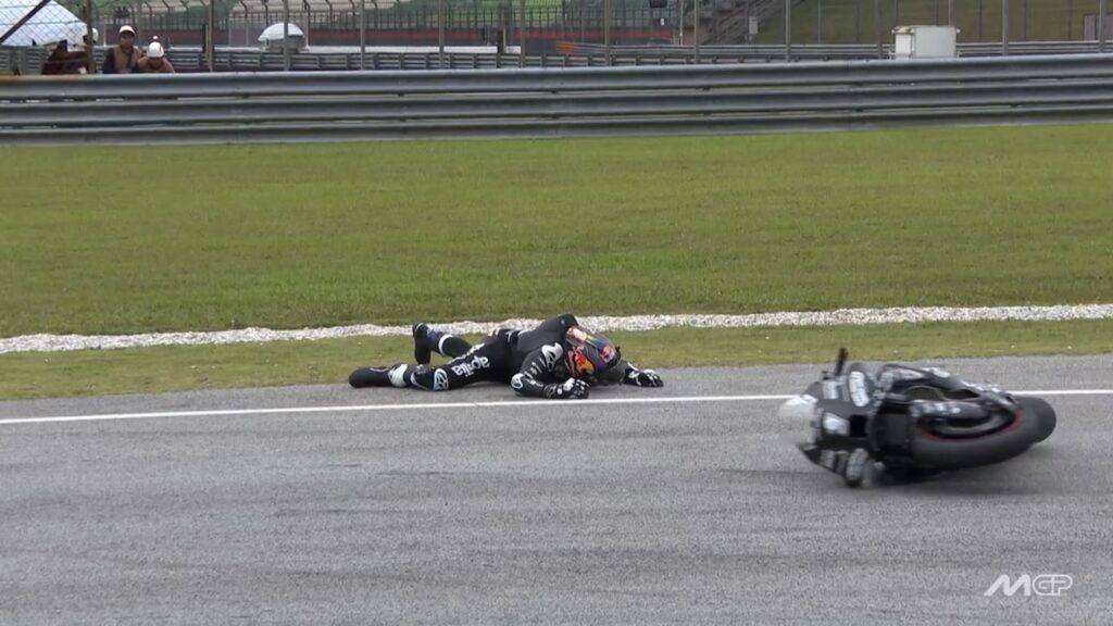 Michelin, ci risiamo? Aprilia spiega che la caduta di Martin non è dovuta né da un problema alla moto né a un errore del pilota