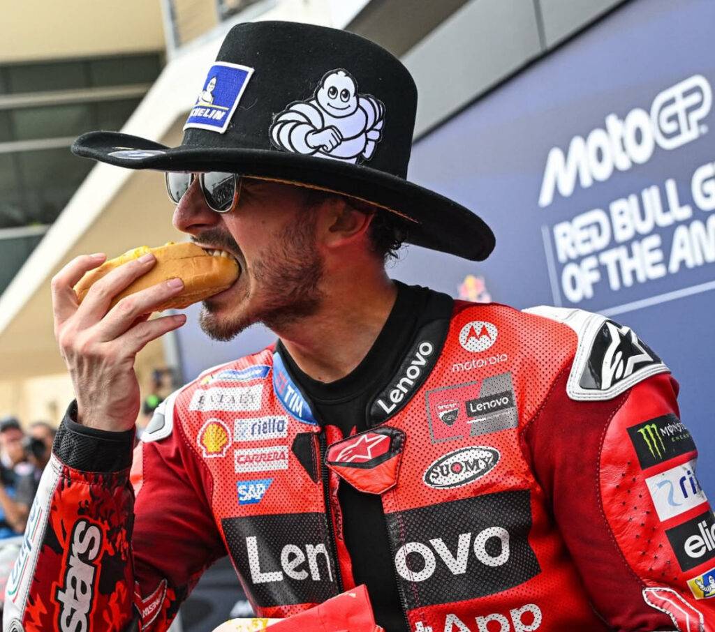 Bagnaia dopo la vittoria ad Austin: “Vincere qui è fantastico, però mi manca ancora un pezzo”.