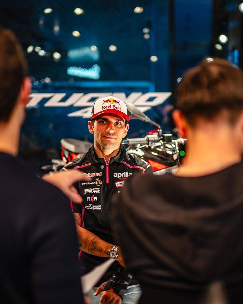 Martin a Milano con Aprilia. Ma quando torna a correre?