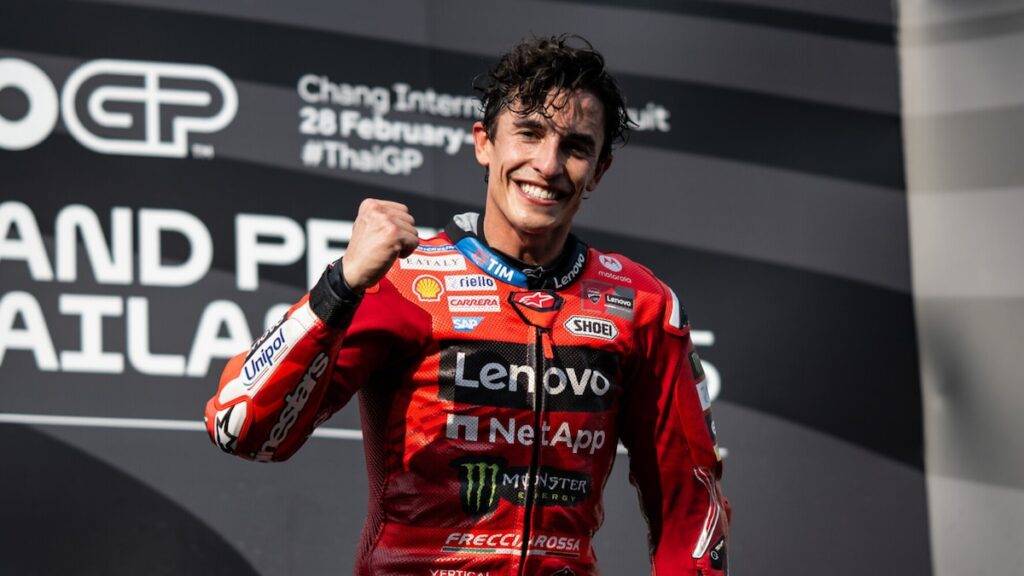 Marquez non lascia niente a nessuno: vince la Sprint Race in Argentina davanti al fratello e a Pecco Bagnaia.