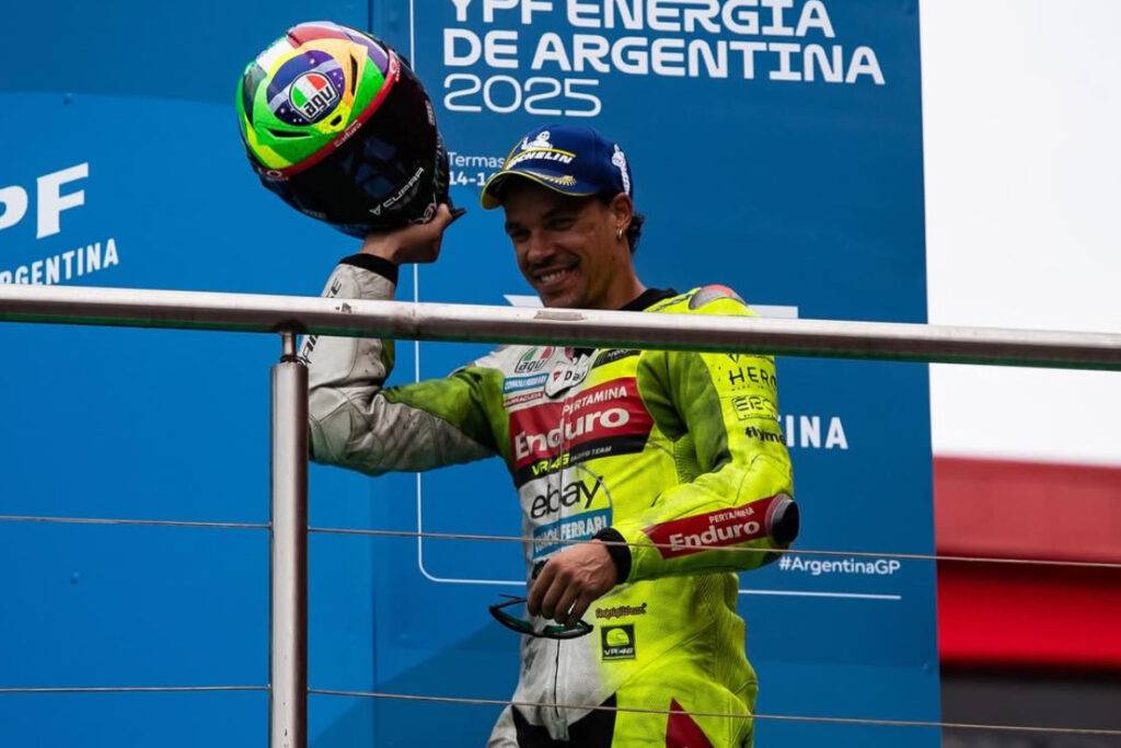 Morbidelli torna sul podio dopo 1414 giorni: “Sono stati quattro anni complicati, ma siamo tornati”.