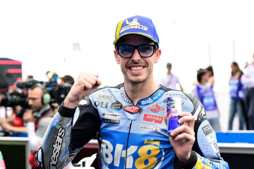Alex Marquez il più veloce del venerdì a Jerez davanti a Bagnaia: 4° Marc Marquez.