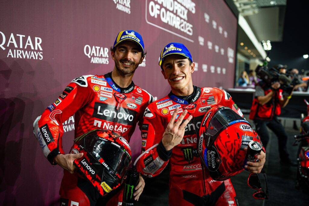 motogp: Bagnaia e Marquez