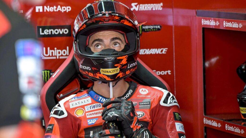 Pecco Bagnaia soffre questa Ducati GP-25. Marc Marquez non è l’unico problema per l’italiano…