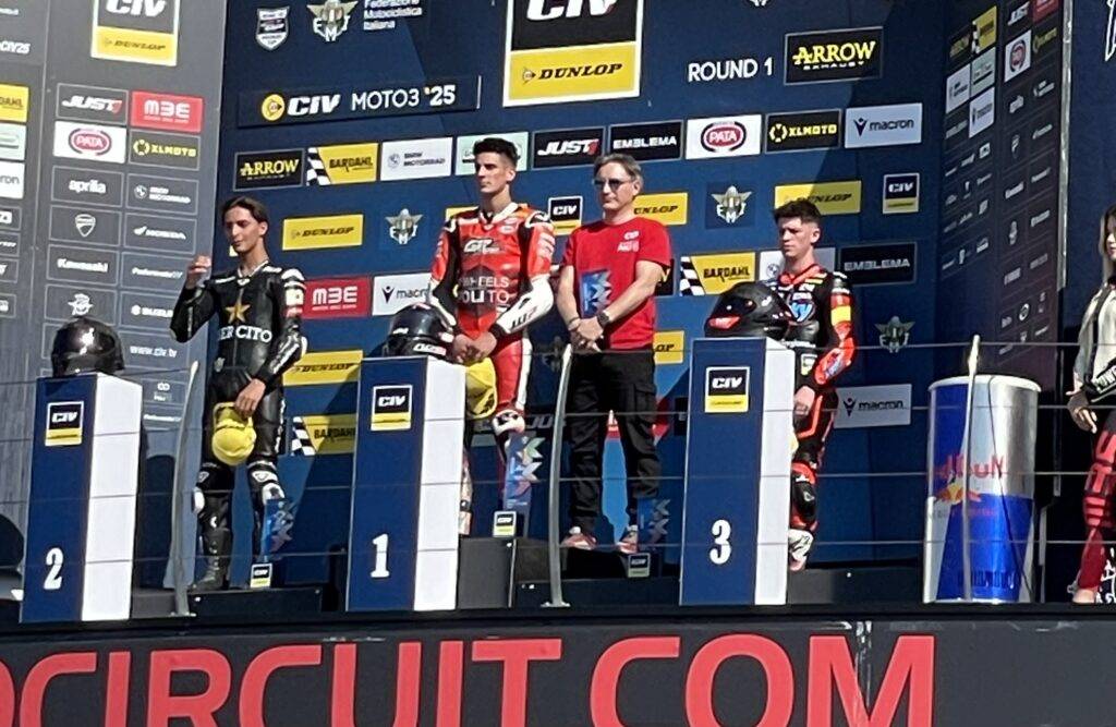 CIV Moto3, Vicente Perez domina Misano