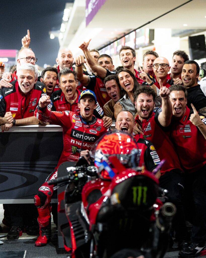 Per chi non lo avesse capito è successo: Marc Marquez ha vinto in Qatar: “Ho aspettato. Miglior modo per rimediare Austin”