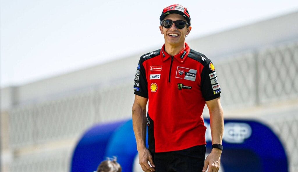 Marc Marquez è arrivato in Qatar: “Texas? Abbiamo sbagliato. Pecco qua è davanti a me.”