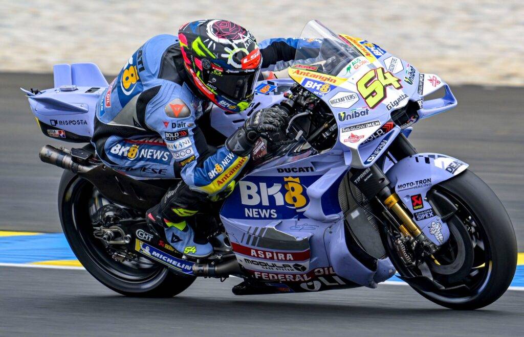 Fermin Aldeguer vince la sua prima gara in MotoGP. Disastro Ducati Lenovo