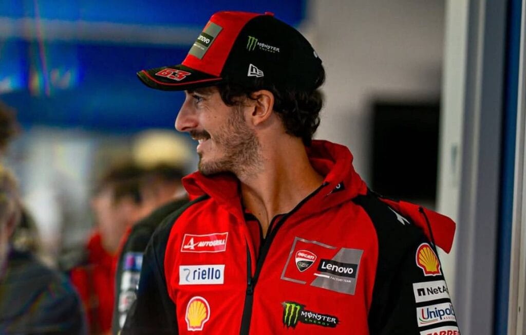 Pecco Bagnaia al termine del venerdì a Le Mans: “Non vedo l’ora di tornare a spingere come so fare”.