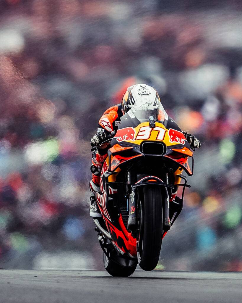 Pedro Acosta in pista a Le Mans