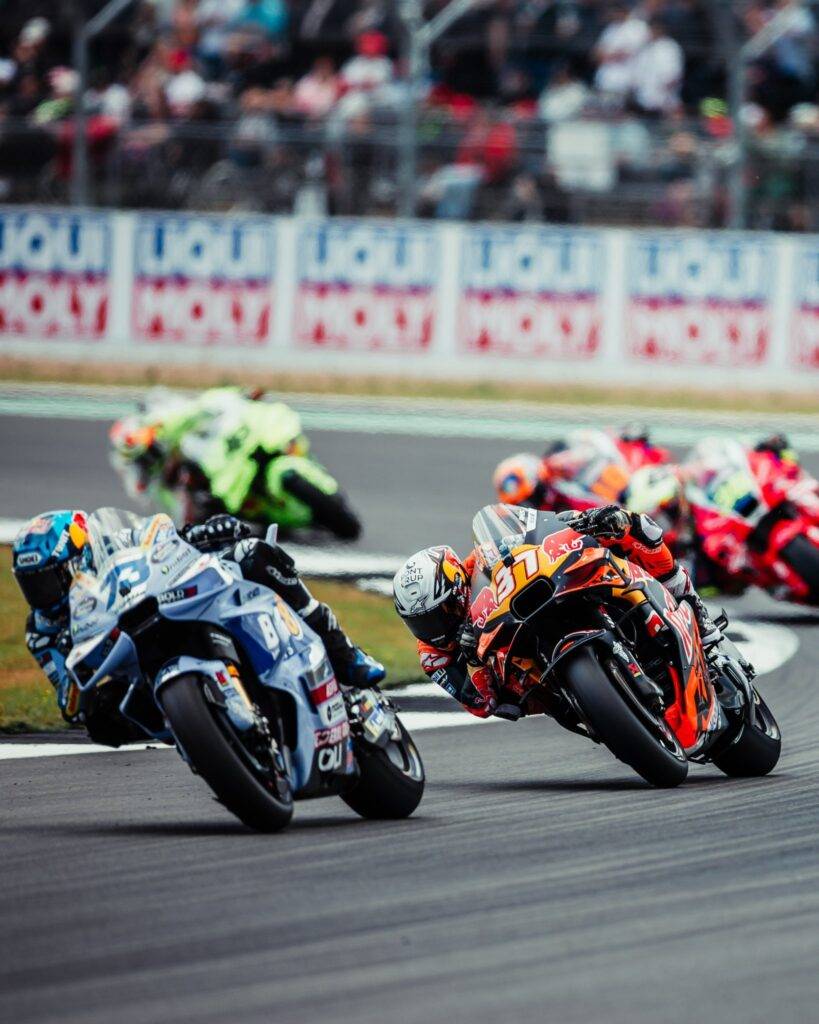 Pedro Acosta in pista a Silverstone