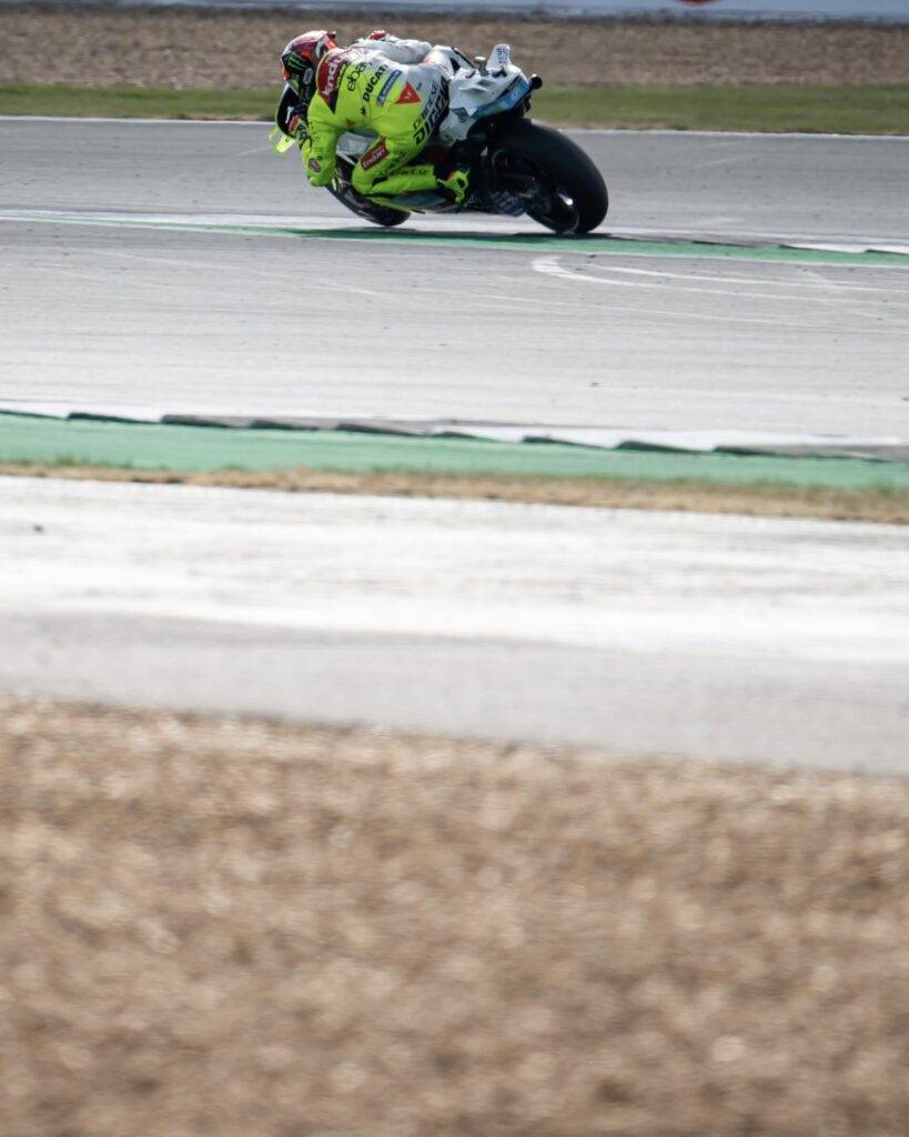 Fabio Di Giannantonio in pista a Silverstone