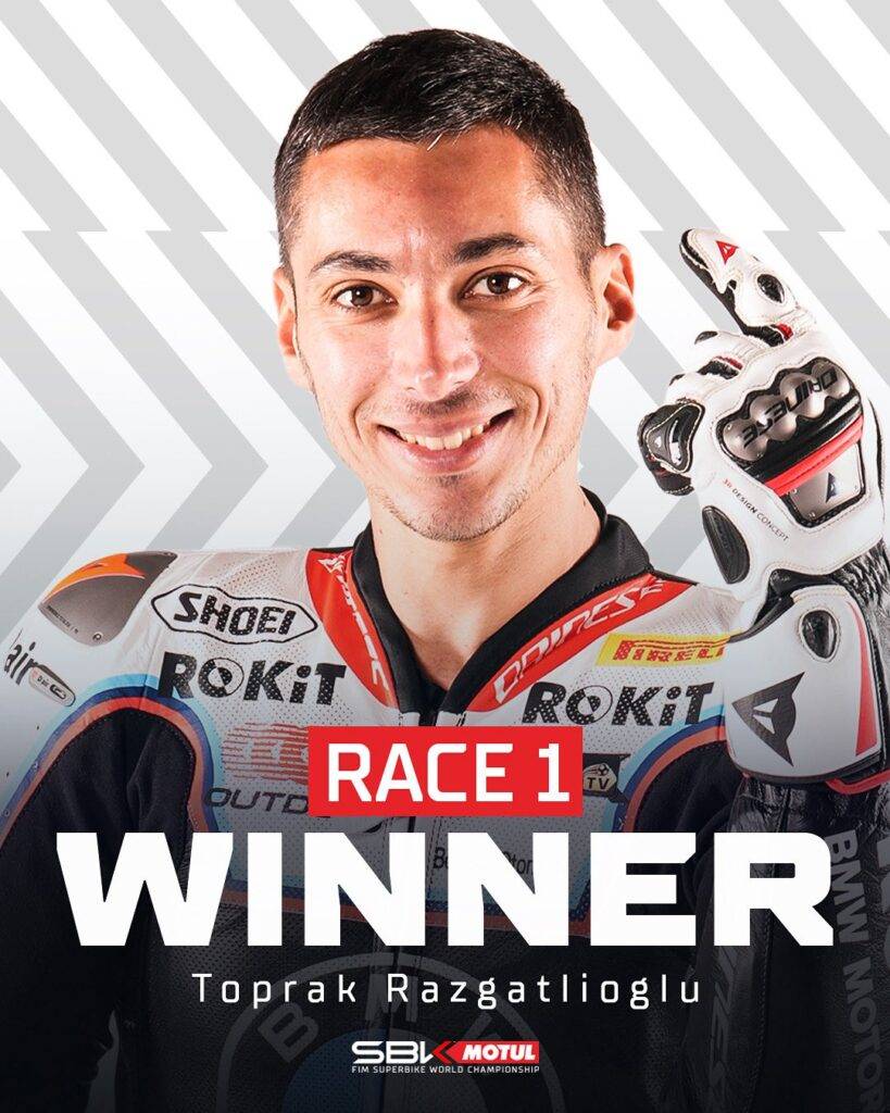 Toprak Razgatioglu ha vinto Gara 1 a Most del mondiale Superbike