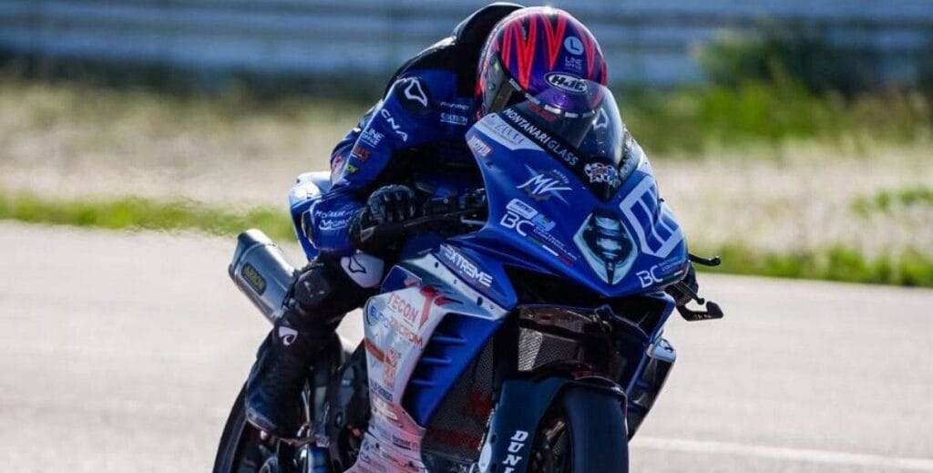 CIV Supersport, Luca Ottaviani suona la carica nel Q1, lo seguono Mantovani e Patacca.