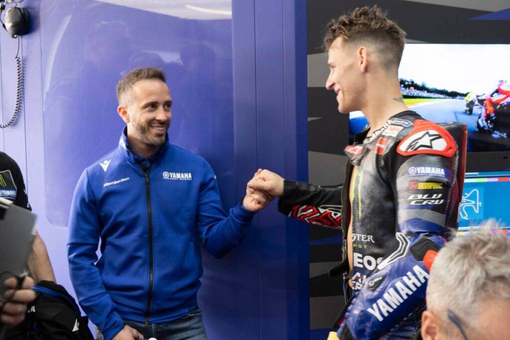 Quartararo critico nei confronti di Yamaha: “Non stiamo sfruttando abbastanza Andrea Dovizioso, è un grande aiuto”.