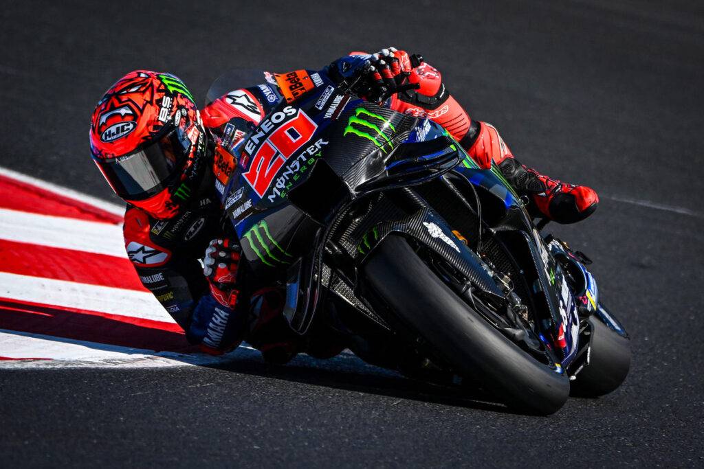 Quartararo in pole ad Assen davanti a Pecco Bagnaia; mentre Marquez rimane fuori dalla prima fila.