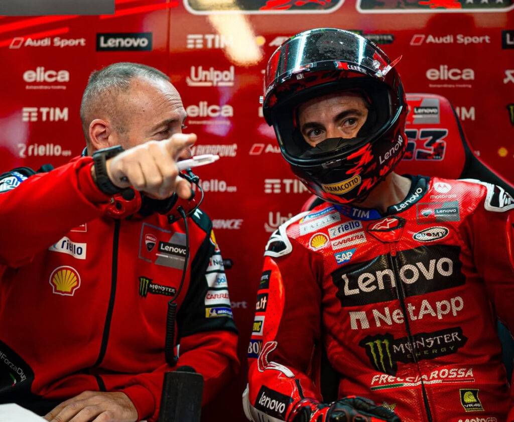 Pecco Bagnaia dopo la Sprint Race di Assen: “Potevo vincere ma ho chiuso 5°. Nulla è casuale secondo me, devo analizzare.”.