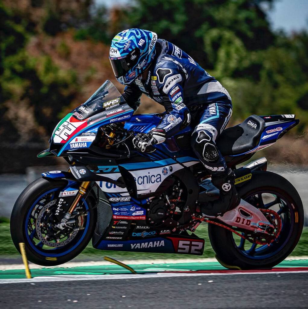 CIV SBK, Gara 1 – Dominio totale di Delbianco a Vallelunga