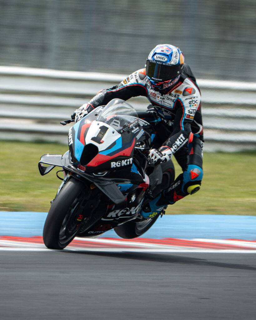 Toprak in sella alla BMW a Misano