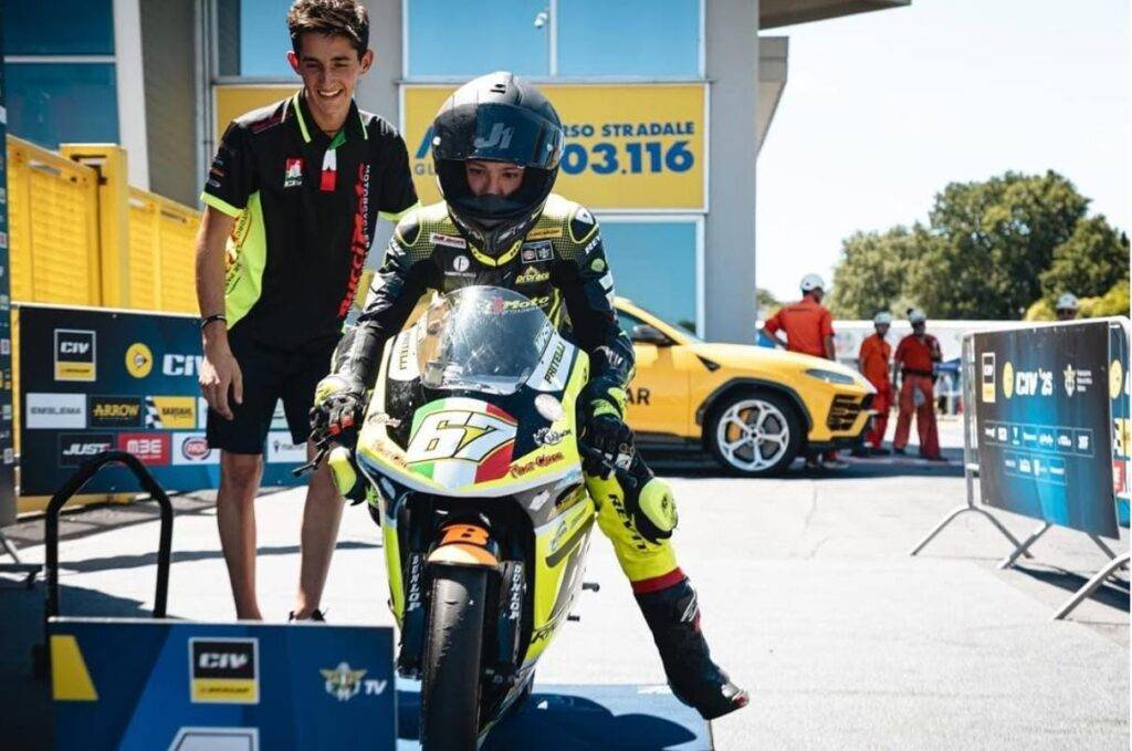 CIV PreMoto3, Lorenzo Pritelli la spunta in un finale thriller, podio per Luana Giuliani.