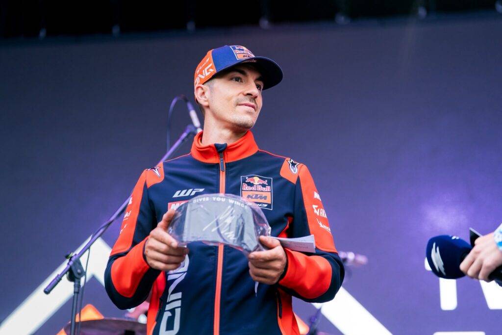 Maverick Vinales a Silverstone