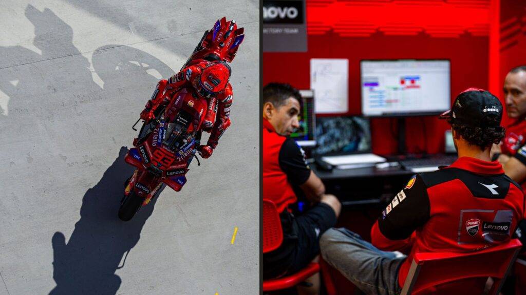 Marc comanda, Pecco lavora, Alex stringe i denti. Ma occhio al meteo. I punti chiave della FP1 al Sachsenring