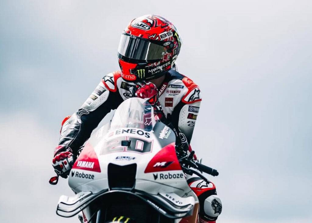 Fabio Quartararo al termine del GP di Assen: “Quando sei dietro a qualcuno è impossibile superare”.