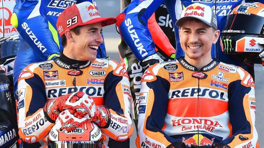 Jorge Lorenzo senza filtri: “Marquez può correre al 90% per tutta la gara. Gli basterebbe per restare davanti”.