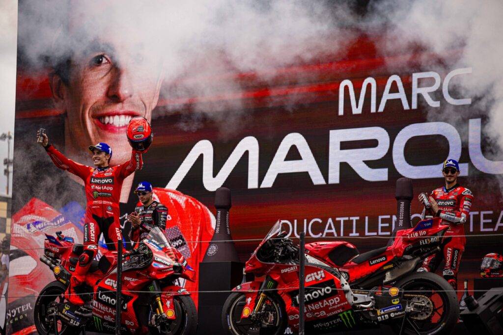 Marc Marquez vince ad Assen 2025