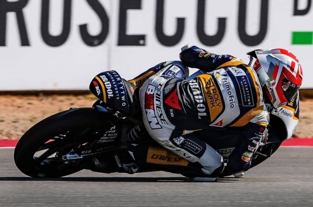 JuniorGP, Uriante beffa Morelli e vince Gara 2, sesto Leonardo Zanni.