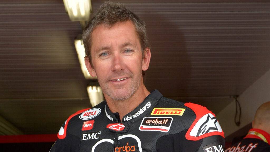 Troy Bayliss: grave infortunio durante l’allenamento.