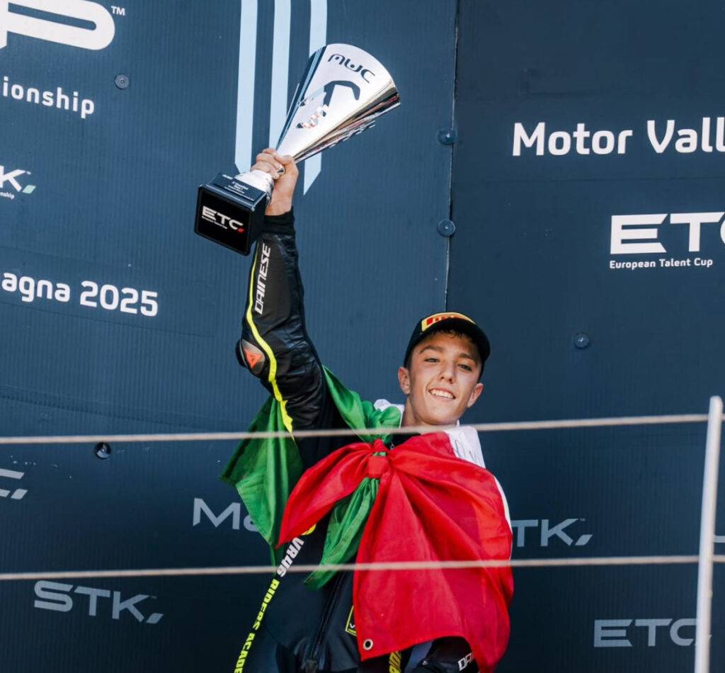 Podio all’esordio in ETC, le parole di Lorenzo Pritelli: “É un’emozione fantastica, non pensavo a questo”.