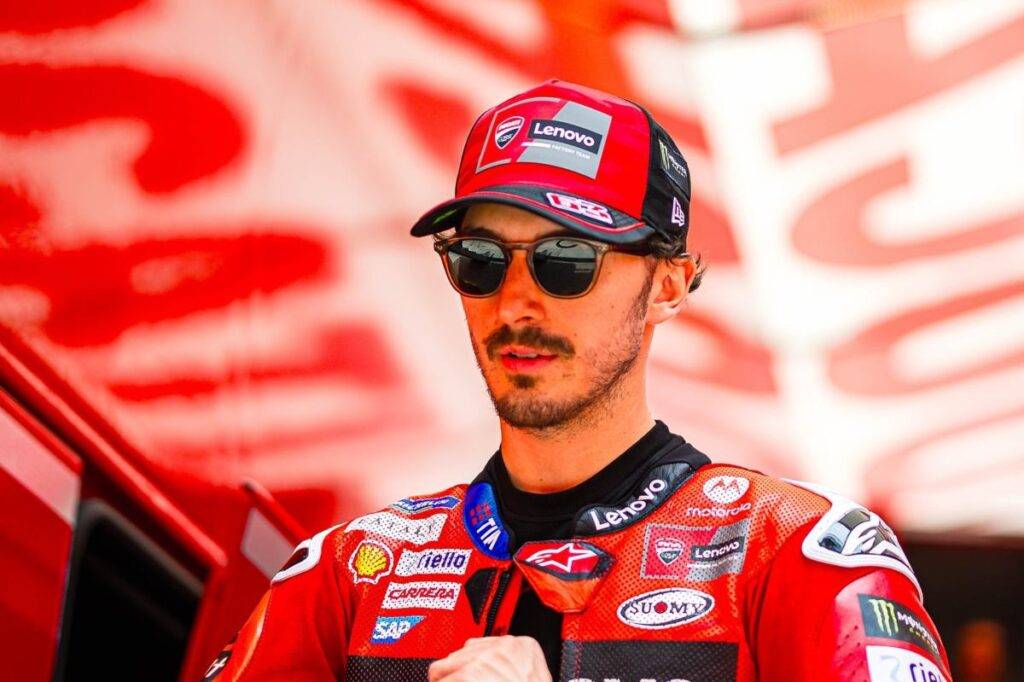 Pecco Bagnaia nel giovedì di Barcellona: “É dal 2022 che vado forte qui, mi piace molto come pista”.