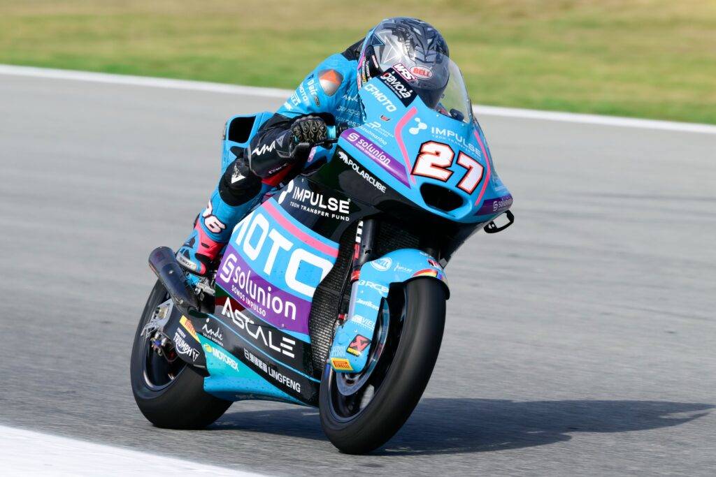 Moto2, Holgado ne fa due di fila e parte in pole anche a Misano. Vietti secondo a 40 millesimi