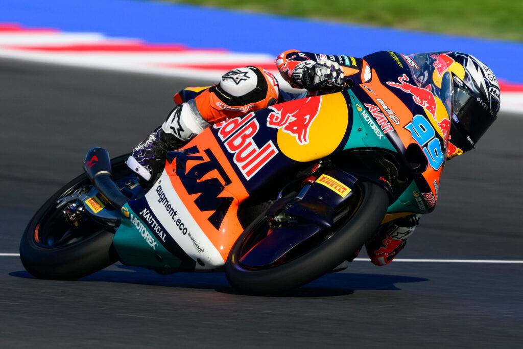 Jose Antonio Rueda, vincitore del GP di Misano in Moto3