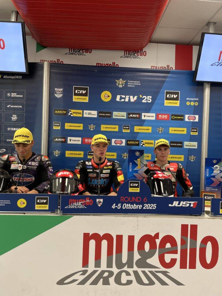 CIV Moto3 Mugello, Ruda imprendibile in Gara 1: tripletta spagnola sul podio