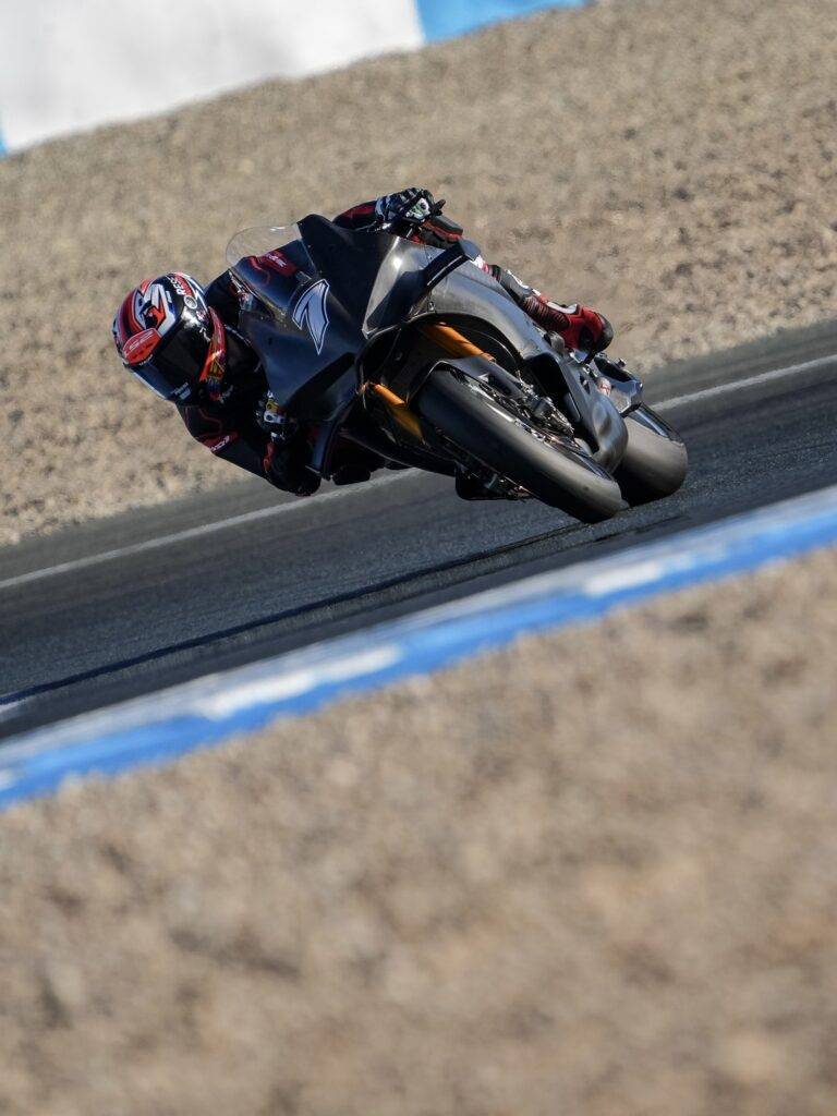 Iker Lecuona in pista a Jerez, test WorldSBK DAY 2