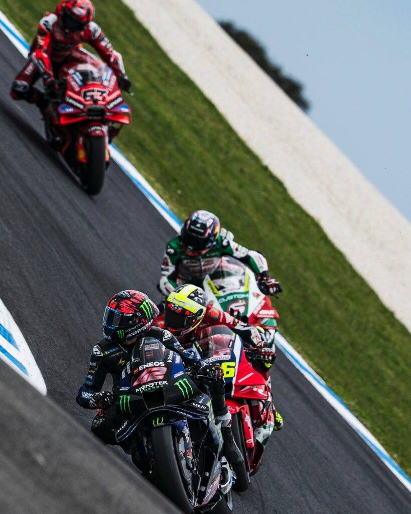 Alex Rins in gara a Phillip Island - Australia