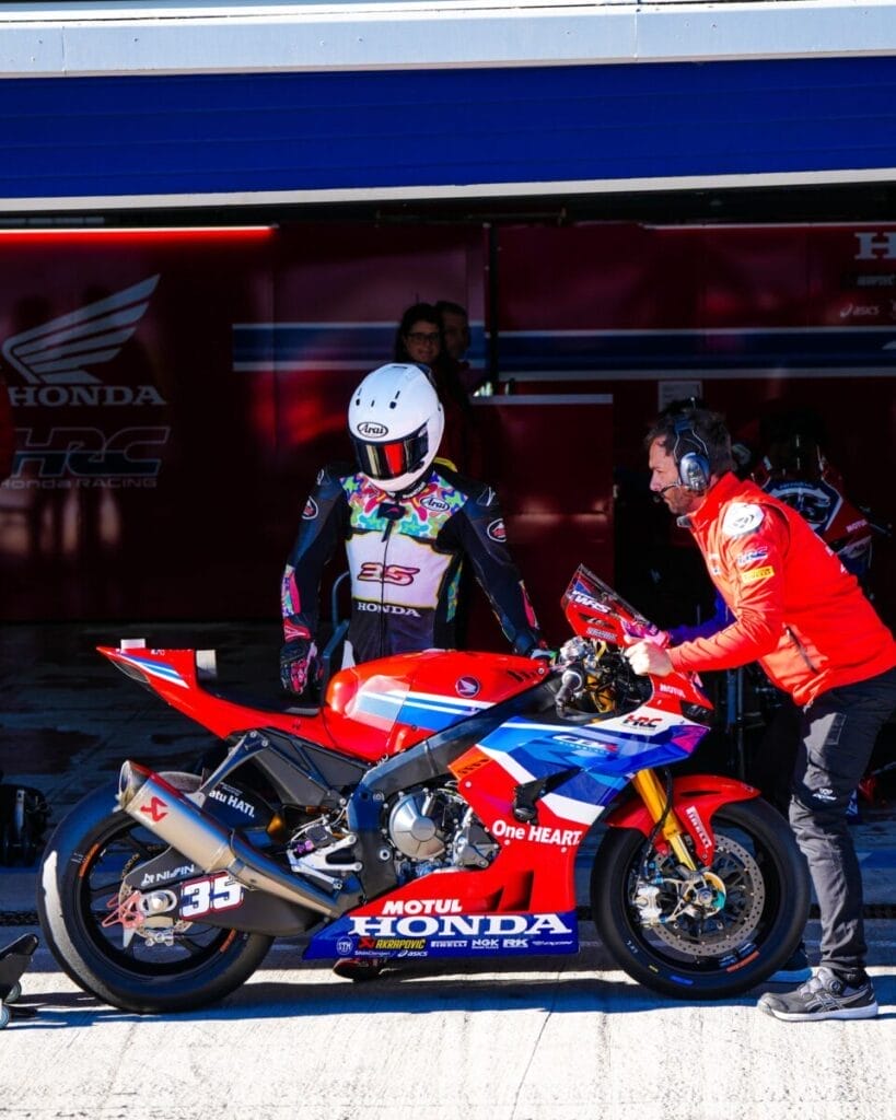 Cha sfortuna per Chantra, il percorso in Superbike inizia malissimo