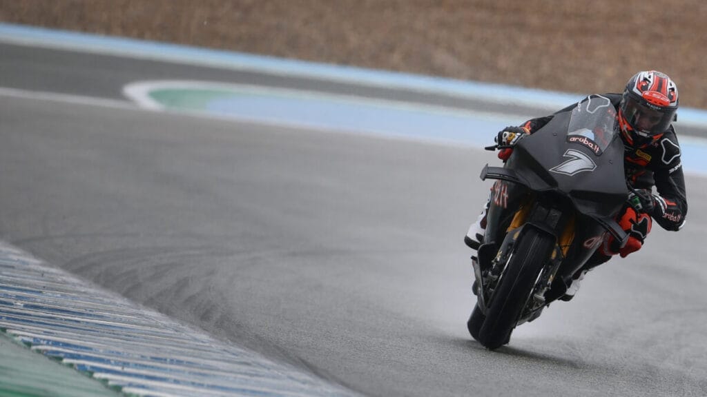 Iker Lecuona in pista a Jerez ©David Clares