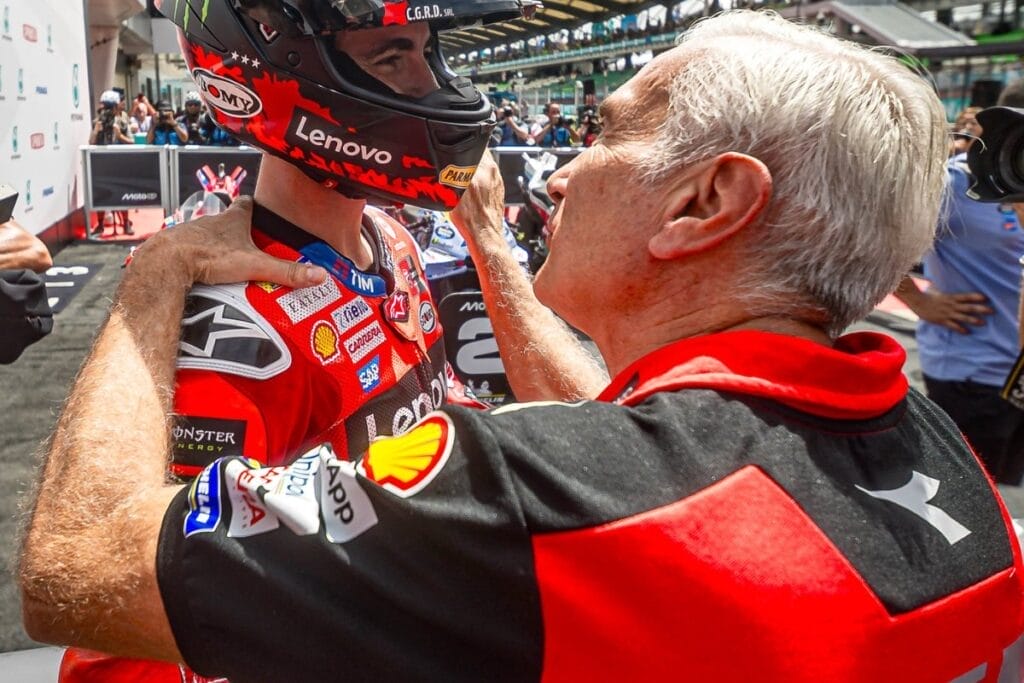 Pecco Bagnaia è tornato quello del 2024? Davide Tardozzi ha detto qualcosa…