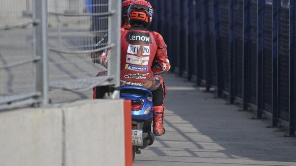 Marc Marquez e le troppe cadute durante i test: “Mancanza di concentrazione”