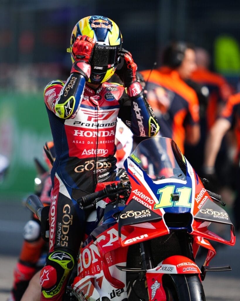 Diogo Moreira nel GP di Thailandia: Marc Marquez ha chiuso out 