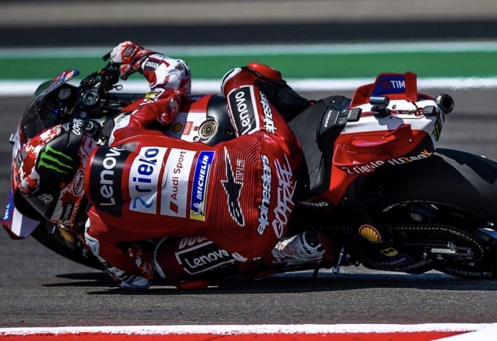 Pecco Bagnaia in pista ad Austin 2026