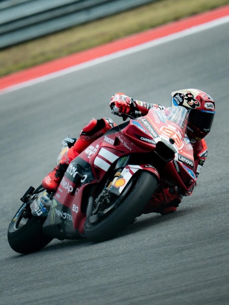 Marc Marquez in gara ad Austin